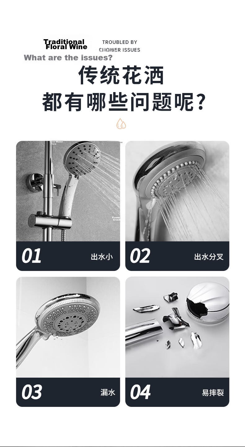 Muvi Faucet Extender, External Pressure Booster, Shower Head, Hair Washing Tool, Face Basin, Mouthwash, One-To Adapter, Flow Divider 5