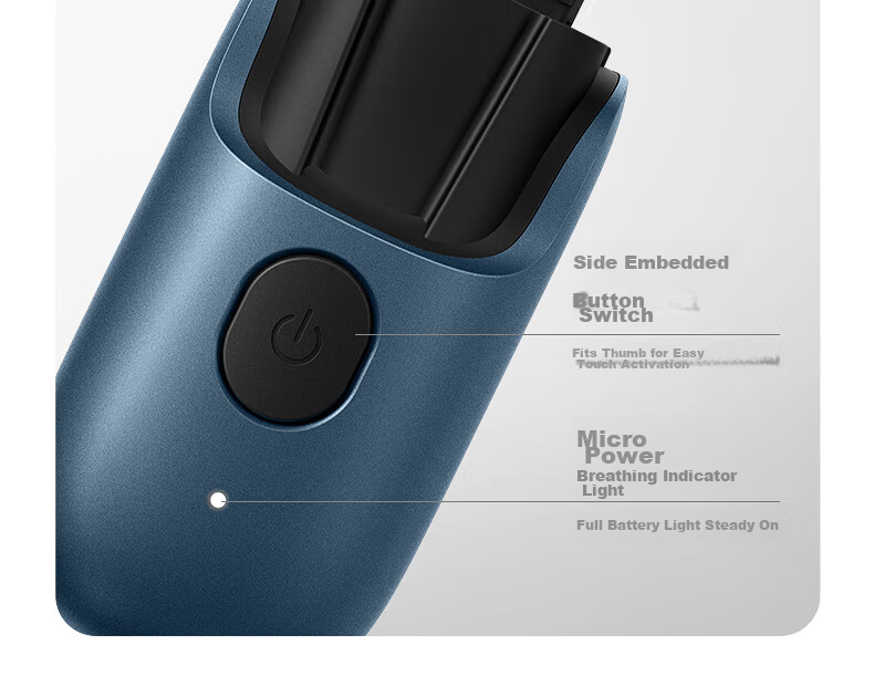 FLYCO FS685 Reciprocating Electric Shaver Beard Trimmer Portable Gift for Men Friends Husband Dad Father's Day Tianji Blue (Recommended by Wang Yibo) 22