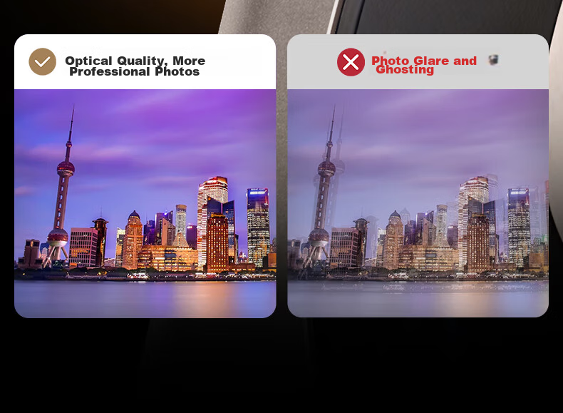 ESR Huawei Mate80 Pro Max Lens Protector Mate80 Pro Max Fengchi Edition Rear Camera Tempered Glass Film Scratch-Resistant Anti-Glare Quick-Apply Film 13
