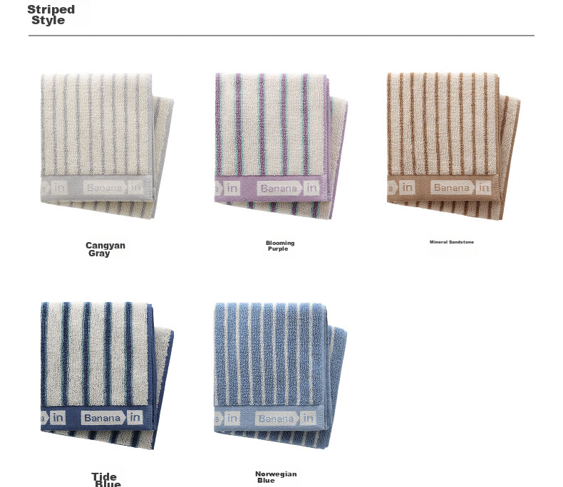 Jiao Nei 301H Towel Unisex 100% Cotton 7A Antibacterial Thickened Absorbent Face Towel for Home Bathing and Washing - Lavender Purple 12