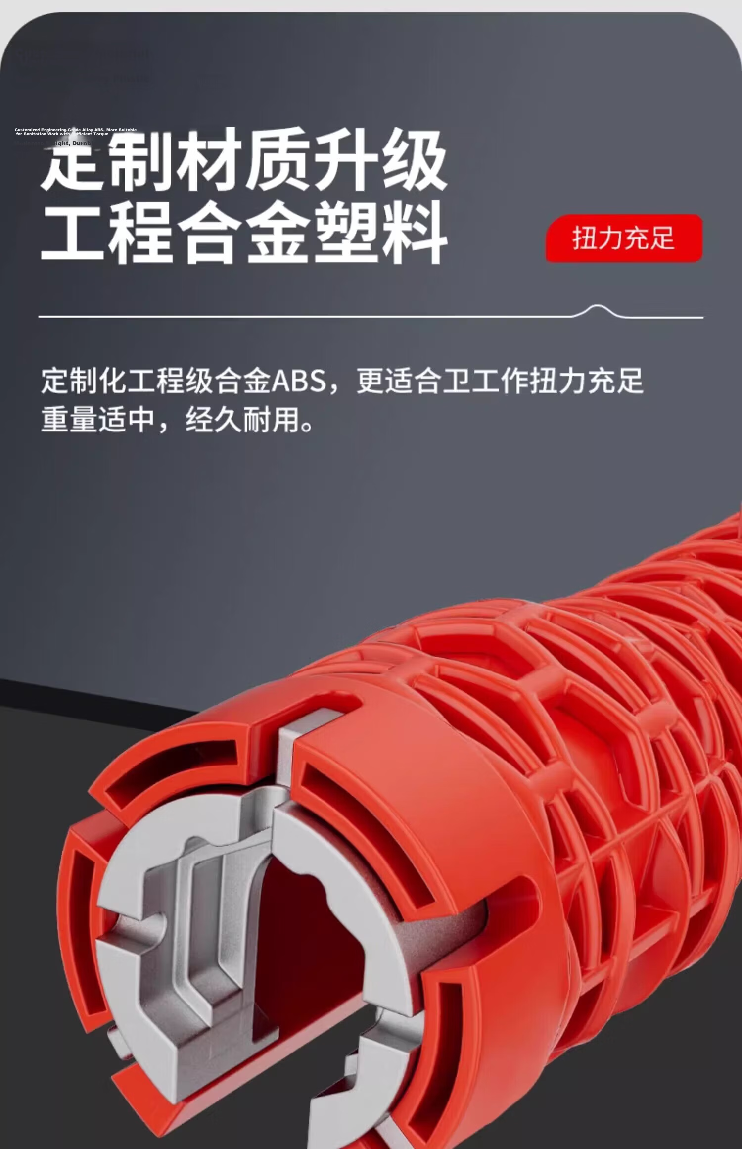 Chugong Sink Wrench Faucet Installation Removal Tool Multi-Function 8-in-1 Pipe Plumbing Universal Wrench 6
