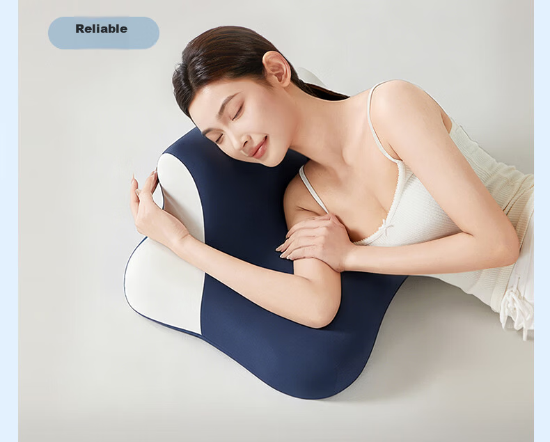 MINISO Multifunctional Memory Foam Pillow Core for Bed Prone Sleeping, Prone Pillow, Support Pillow, Phone-Use Pillow 4