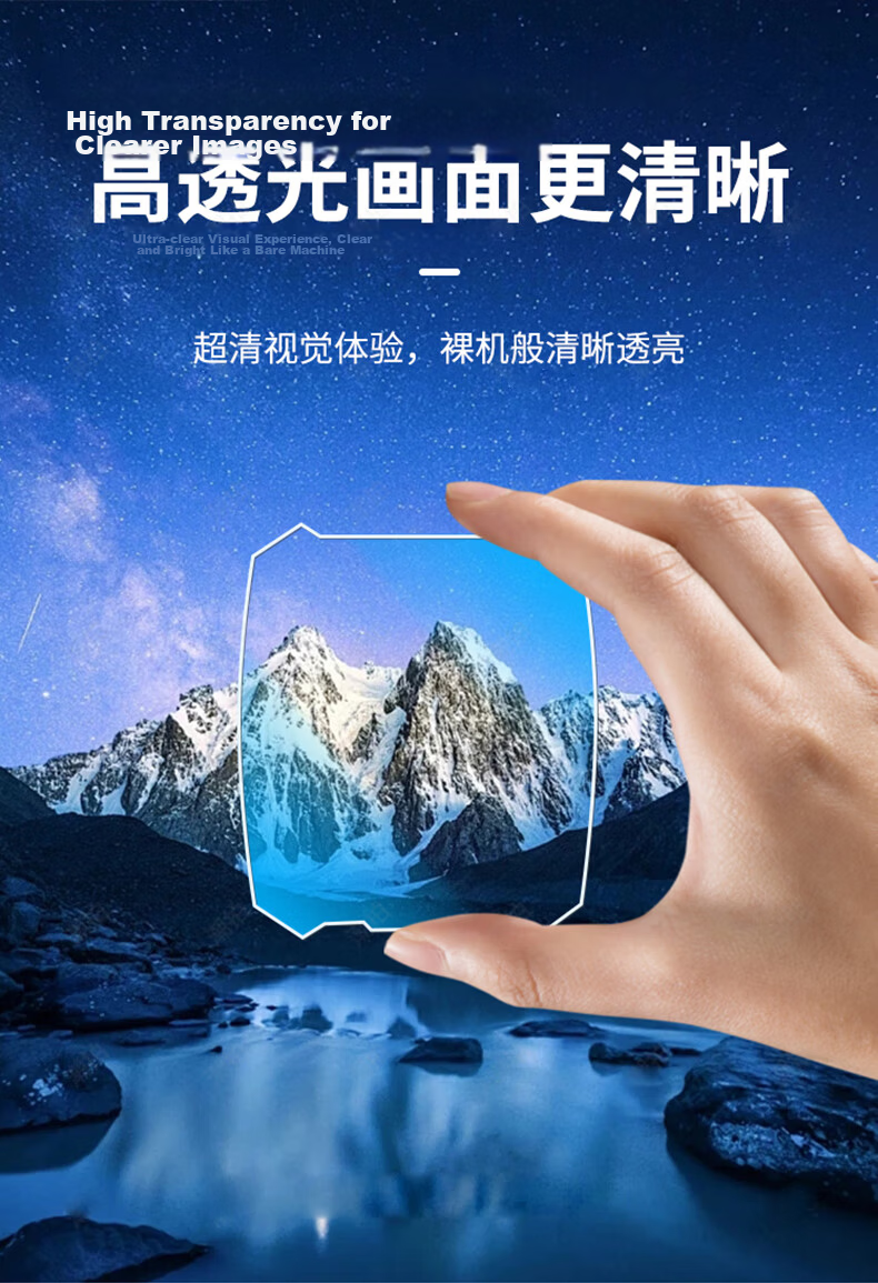 Smorss [2 Pieces Premium] Screen Protector for Xiaotiancai D3, Anti-Blue Light Film, Full Screen Protection for Xiaotiancai Children's Smartwatch D3, Anti-Scratch, Drop-Resistant, Anti-Fingerprint, Eye-Protective Watch Film 10