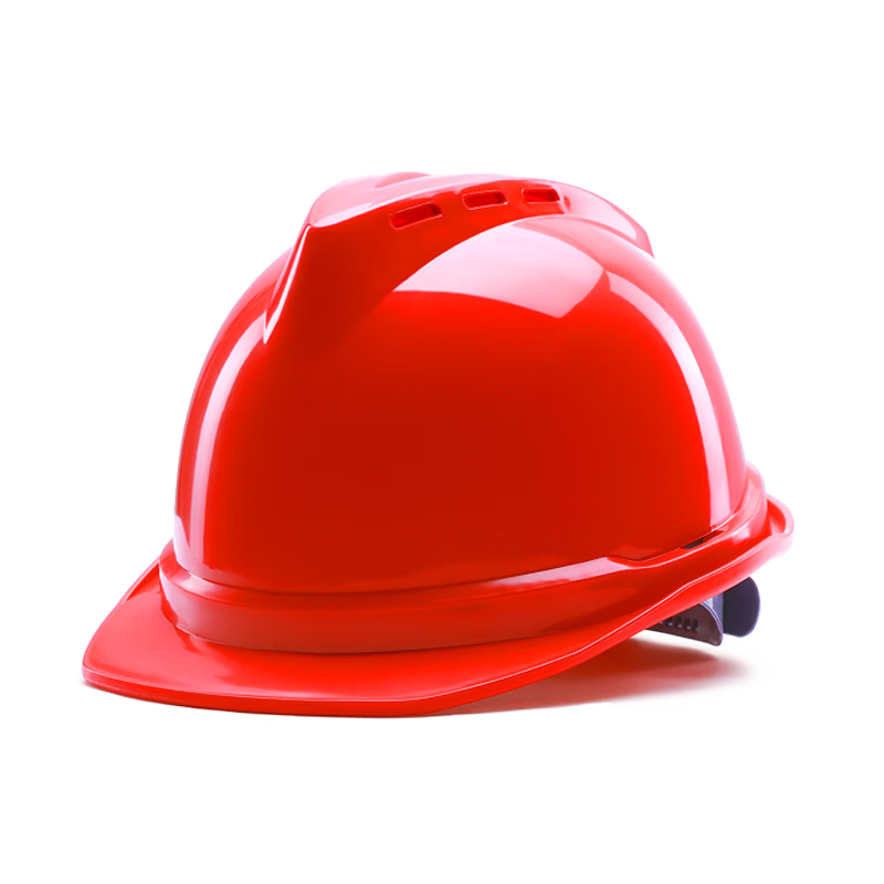 Norris Safety Helmet Construction Site National Standard Anti-Smash Impact Electric Insulation Engineering Power Work Helmet V-Type Ventilation Red