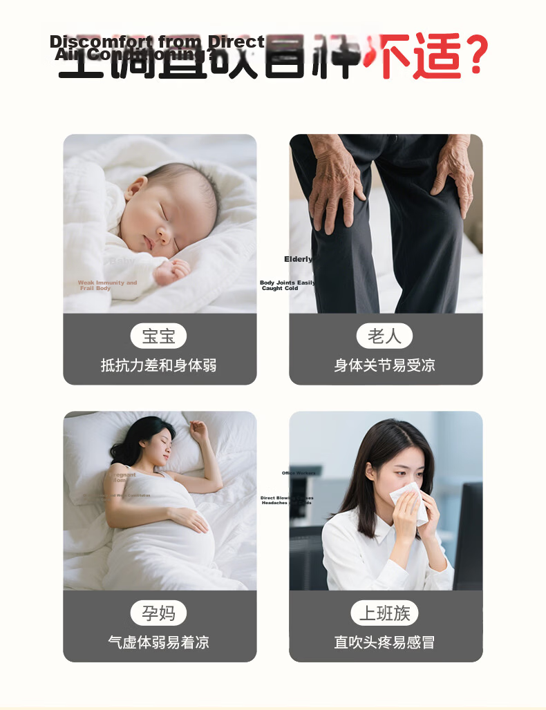 Naxianyu Air Conditioner Windshield Panel Anti-Direct Blow Air Conditioner Wind Shield Cover Maternity Baby Air Conditioner Wind Shield Lemon Sugar Cube 3