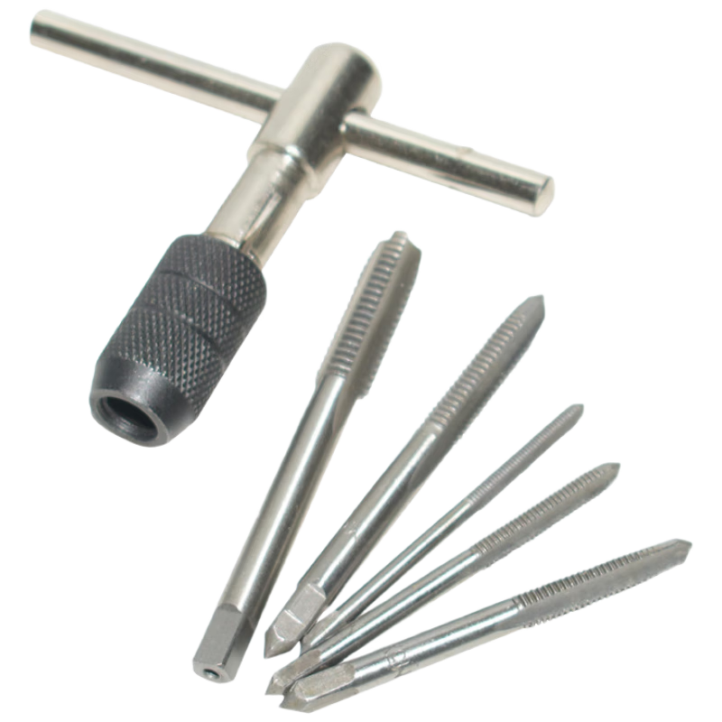Meipai Manual Tap Wrench Hand Threading Tapping Tool Chuck Extended Adjustable Ratchet Tap Handle Tool