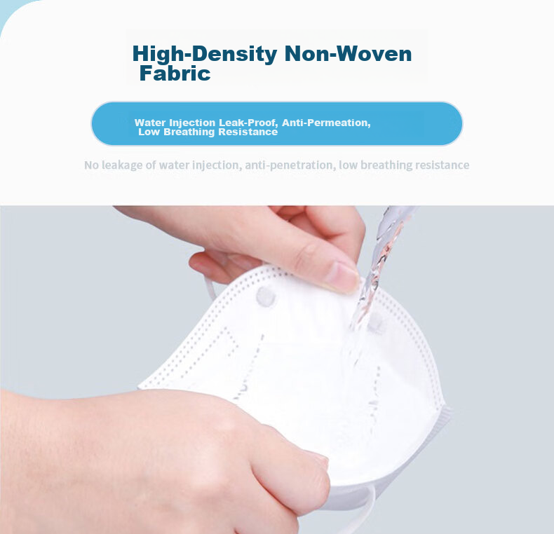 Kailehu KL9502 Foldable KN95 Dust Mask Industrial Dust Grinding Anti-Haze PM2.5 Breathable Particle Protection 50pcs 5