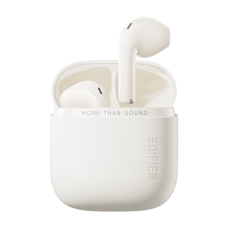 EDIFIER Zero Air Pro True Wireless Bluetooth Earphones Semi-In-Ear Bluetooth 6.0 Compatible with Apple Huawei Xiaomi Phones Coconut White Graduation Gift