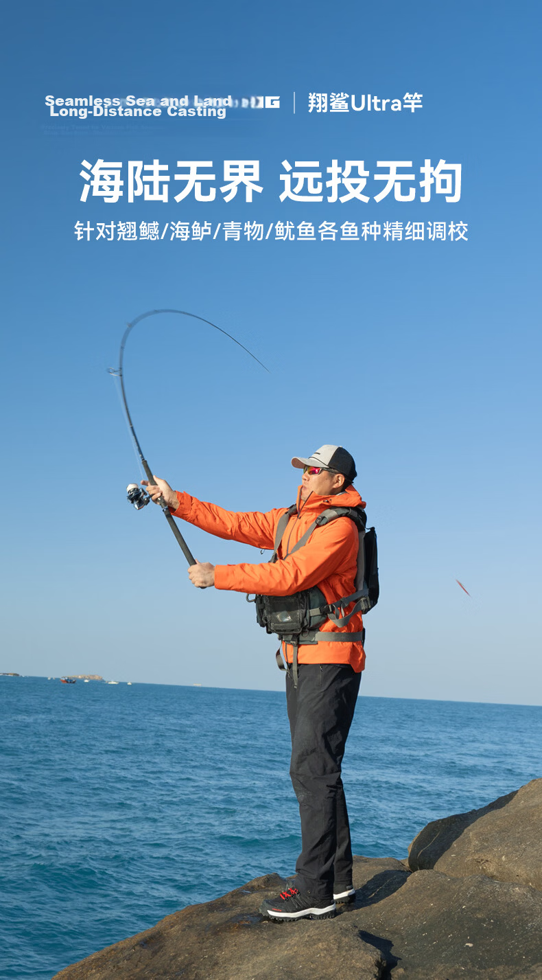 KastKing Ultra Squid Specialized Lure Rod Long Casting Sea Bass Rod Straight Handle Qiaozui Sea Fishing Rod 1