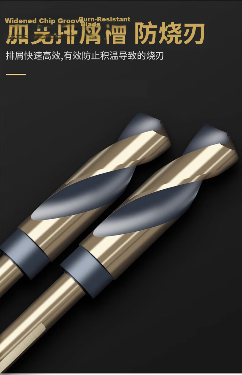 Yanyan High-Speed Steel Small Shank Twist Drill Bit Stainless Steel Concrete Wall (25mm + Twist Drill *1) 2-Piece Set 6