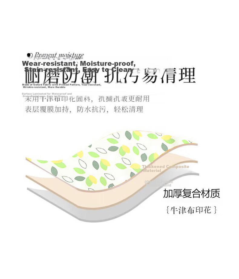Geshu Thickened Large Picnic Mat Camping Mat Moisture-Proof Outdoor Ground Mat Foldable Portable Lawn Seat Cushion Green 4