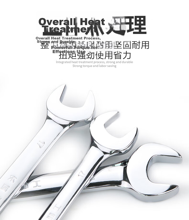 The Great Wall Double Open-End Wrench Industrial Grade Quick Wrench 10x12mm 314114 6