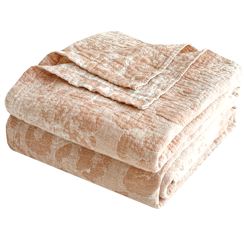 Grace Cotton Towel Blanket A-Class Nap Quilt Summer Cooling Quilt Air Conditioning Blanket Dark Green 200*230cm