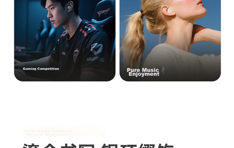 IKF Loulan [Heavy New Product] ANC Active Noise Cancelling Wireless Bluetooth In-Ear Earphones LDAC High-Quality Bluetooth 6.0 Gaming Music 2026 New Model Khaki 30