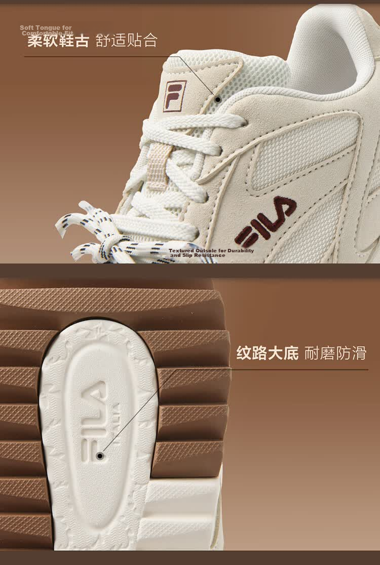 FILA Fila Agan Shoes [Yang Mi Same Style] Women's 2026 Spring Wisteria Shoes VITE Simple Fashion Casual Shoes 11