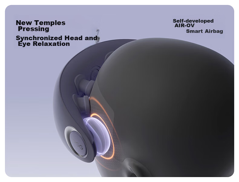 PGG Eye Massager E7 Steam Eye Mask Eye Care Device Hot Compress Eye Fatigue Relief Dry Eye Atomizer Christmas Gift for Girlfriend Birthday Men Gray National Subsidy 8