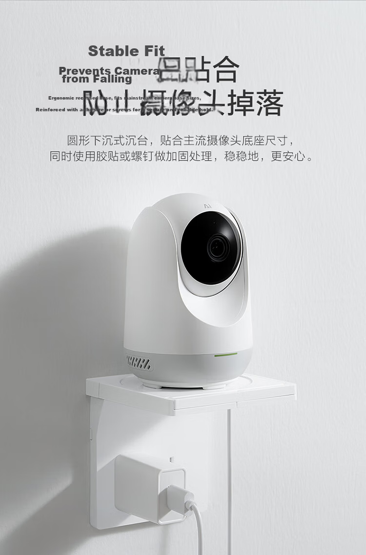 BULL Switch Socket Five-Hole Socket Camera Router Bracket Storage Rack Socket GTA03 Twilight White 5