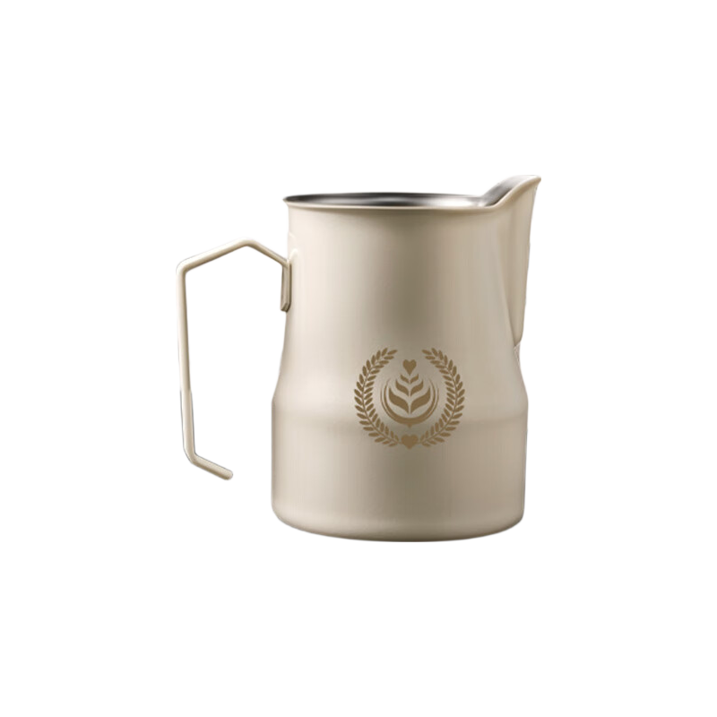 CLITON Coffee Latte Art Cup, Eagle Beak Italian Latte Art Pitcher, 304 Stainless Steel Milk Frother Cup, Coffee Cup, Milk Frother Pitcher, 350ml