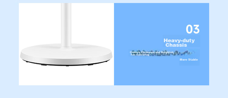 Rongsheng Electric Fan Air Circulation Fan 8-Shaped Airflow Floor Fan Home Quiet Turbo Ventilation Fan High Wind Circulation Convection Desktop and Floor Dual-Use Bedroom RS-FX2403AH 18