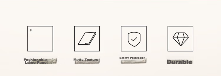 BULL Switch Socket G12 Skin-feel Matte Cream Style 10A Angled Five-hole Socket Panel G12Z223AS Milky White 4