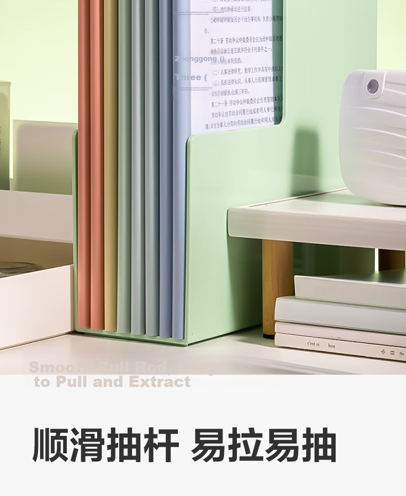 Deli Colorful Waterdrop Lever Arch File 10-Pack A4/10mm Student Document Folder PP610 Office Supplies 10