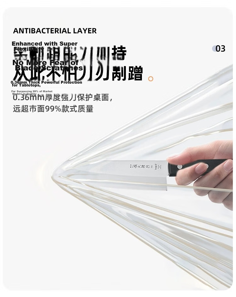 Washi Kitchen Countertop Protective Film Marble Quartz Countertop Protective Crystal Film 60cm x 10m 7
