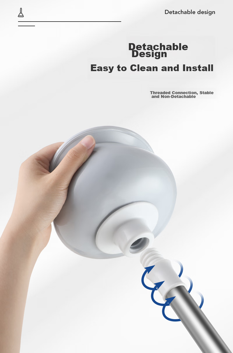 LYNN Toilet Plunger Toilet Sucker Plunger Toilet Dredge Tool Toilet Drain Opener Toilet Plunger Unblocker 16