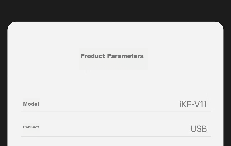 IKF V11 S USB Wired Gaming Headset Over-Ear Esports Headphones Wired Microphone 7.1 Surround Sound FPS Positional Audio Valorant Delta Smoke Gray 38