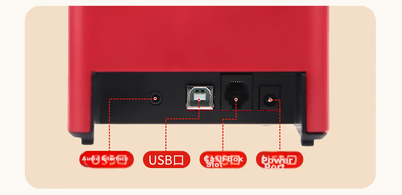 Gprinter Cube JD Meituan Eleme Douyin Full-Automatic 58mm Thermal Receipt Printer Cloud Printer WiFi + Real Voice 26