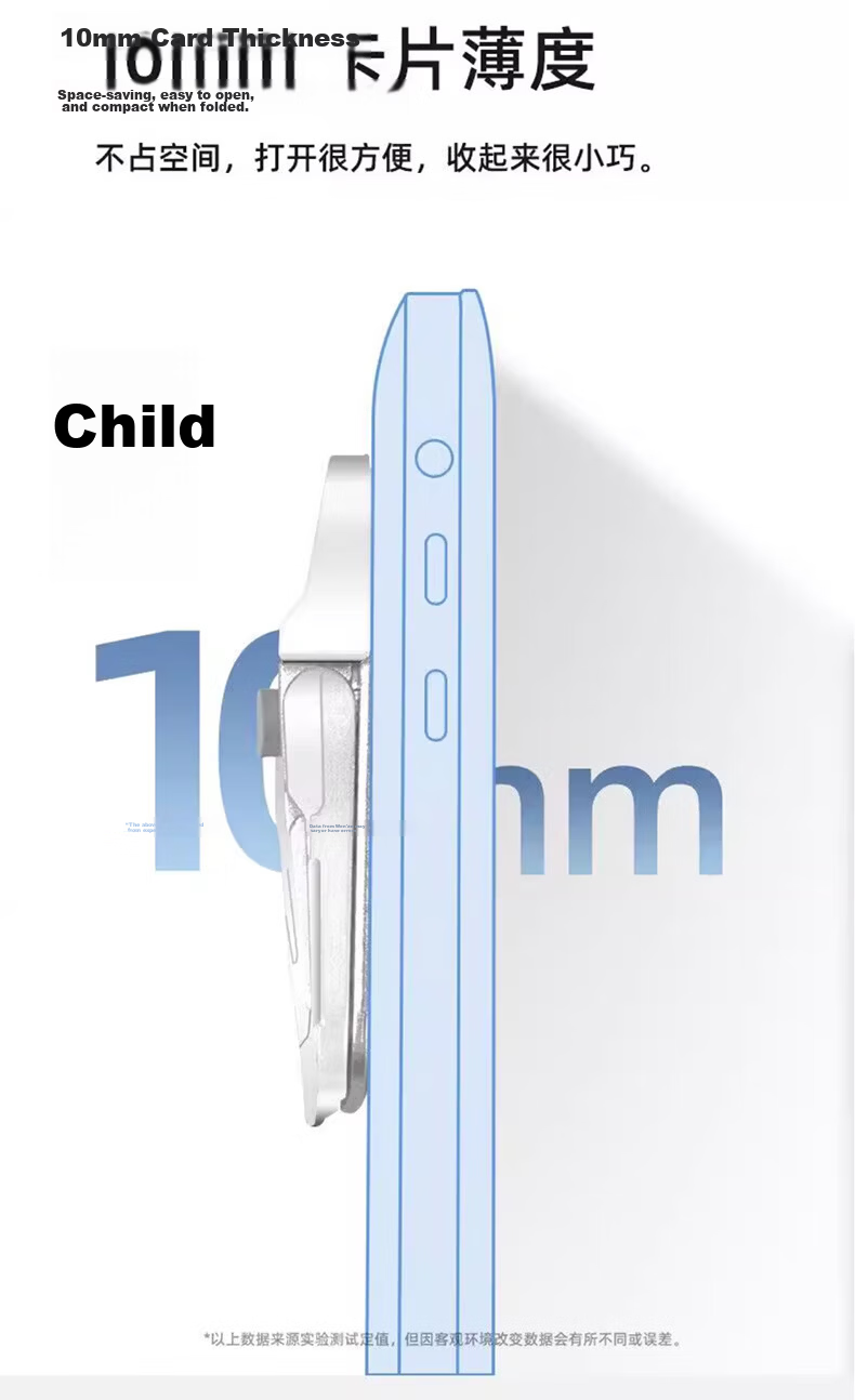 Youhuoda Zinc Alloy Laptop Invisible Stand Mini Portable Desktop Heightening Cooling Foldable Support Bracket 2