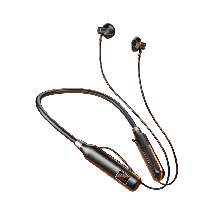 MICROKIA 2026 Latest Neckband Semi-In-Ear Bluetooth Earphones Wireless Magnetic High-Quality Sound Top 10 Long Battery Life Sports Running Cycling Headset