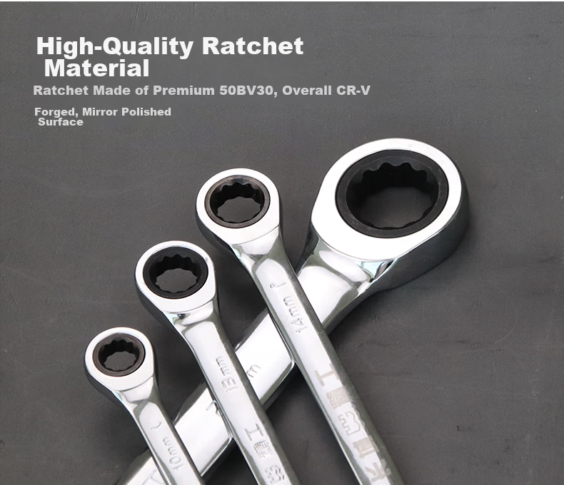 Great Wall Precision Single-Head One-Way Ratchet Wrench 317608 8mm 7