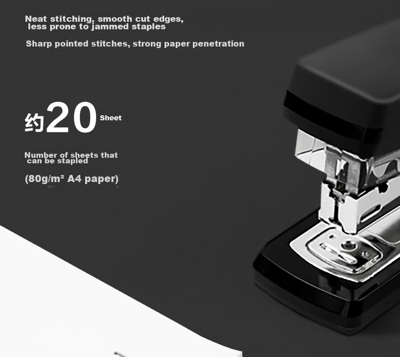 Deli 23/17 Stainless Steel Heavy-Duty Staples, Easy-Penetrating Staples, 1000 Pieces, Single Box, Suitable for Important Documents, Rust-Resistant And Moisture-Proof, 120-Sheet Capacity, 0217 6