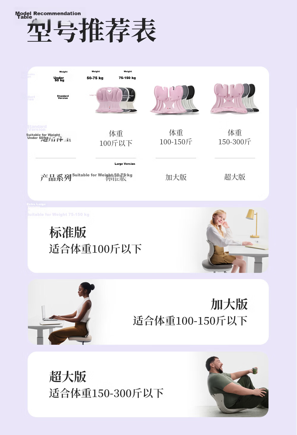 BKT Lumbar Support Cushion Waist Pillow Seat Cushion Long Sitting Chair Backrest Office Lumbar Pillow Car Seat Cushion Holiday Gift for Men 6
