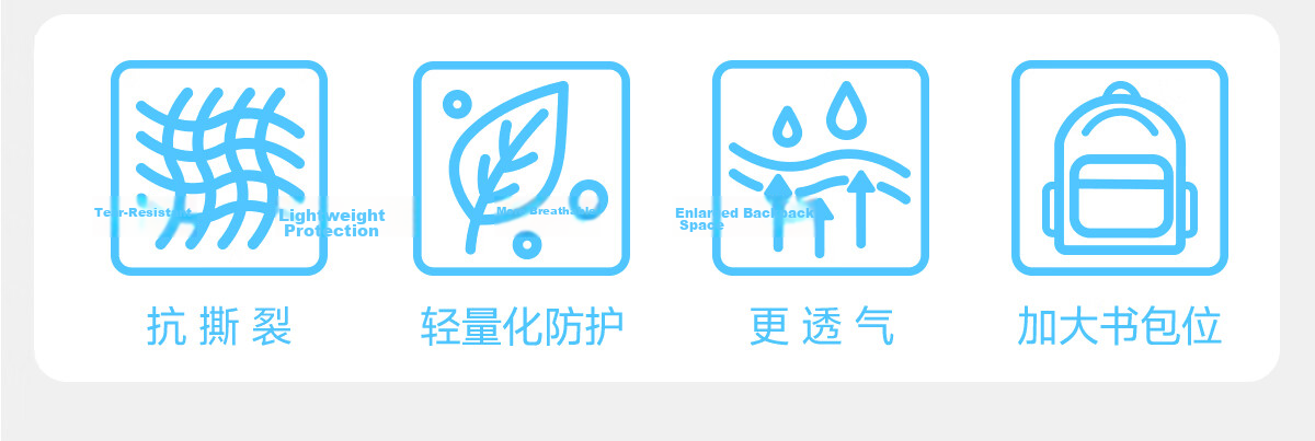 TIANTIANZAI Kids Raincoat Waterproof Cartoon Backpack Rain Poncho for Boys and Girls Kindergarten and Elementary School Students 5