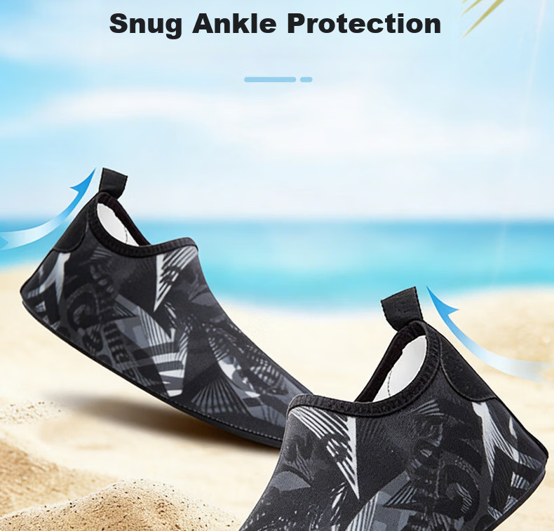 Li-Ning Beach Shoes Unisex Swimming Rafting Anti-Slip Cut-Resistant Skin-Friendly Water Park Sea Hunting Snorkeling Breathable Durable Water Shoes 13