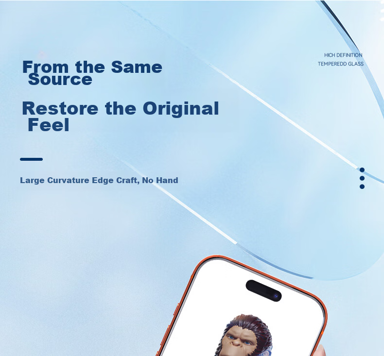Lanxingxiansheng Tempered Glass Screen Protector for Apple IPhone 17e/13/14, HD Large View Full Coverage Protective Film for IPhone 13/13 Pro/16e [Large View] 10
