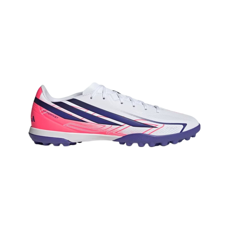 Adidas Unisex F50 HYPERFAST CLUB TF Soccer Shoes KJ3409 White Size 40.5