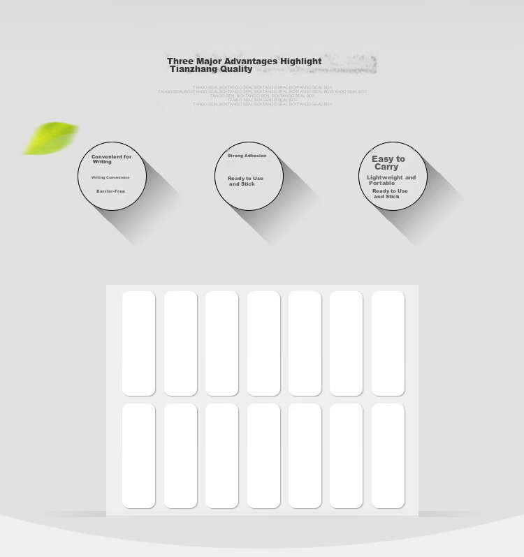 TANGO White 13mm×38mm Adhesive Label Paper/1400pcs Self-Adhesive Sticky Notes Removable Glue Data Classification Price Labels Office Supplies 2