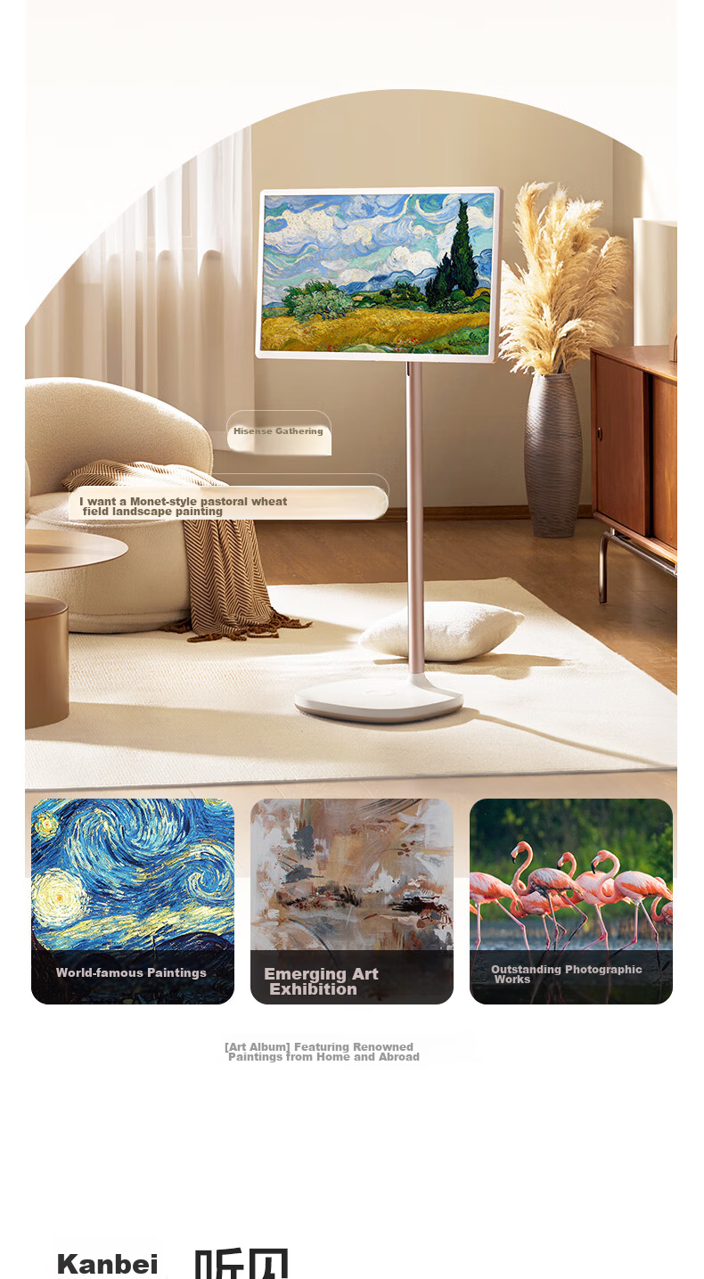 Hisense Da Bohao 2.0 Pro Big White Bestie Machine X8 Pro JUOS Model, 32-Inch 4K, 3H Fast Charging, 12H Long Battery Life, Large Tablet, 8+256GB, AI Upgrade Smart Interactio 30
