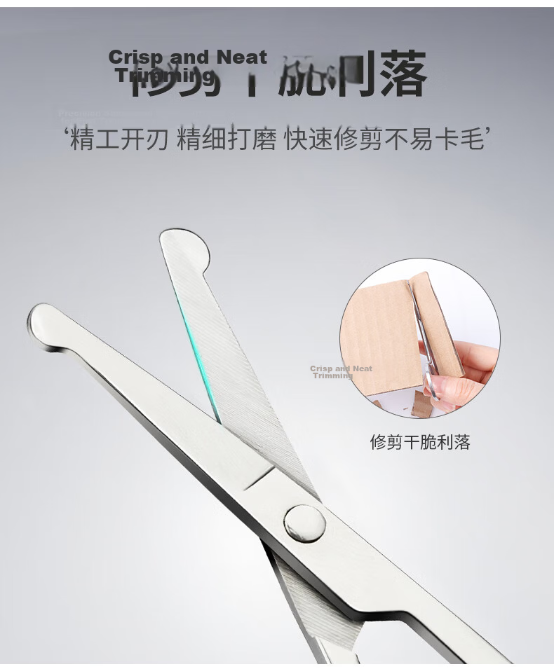 JIANGONG Ear Cleaning Spoon Set - Ear Pick Tool Kit, Stainless Steel Portable 6-Piece Earwax Removal Kit 5