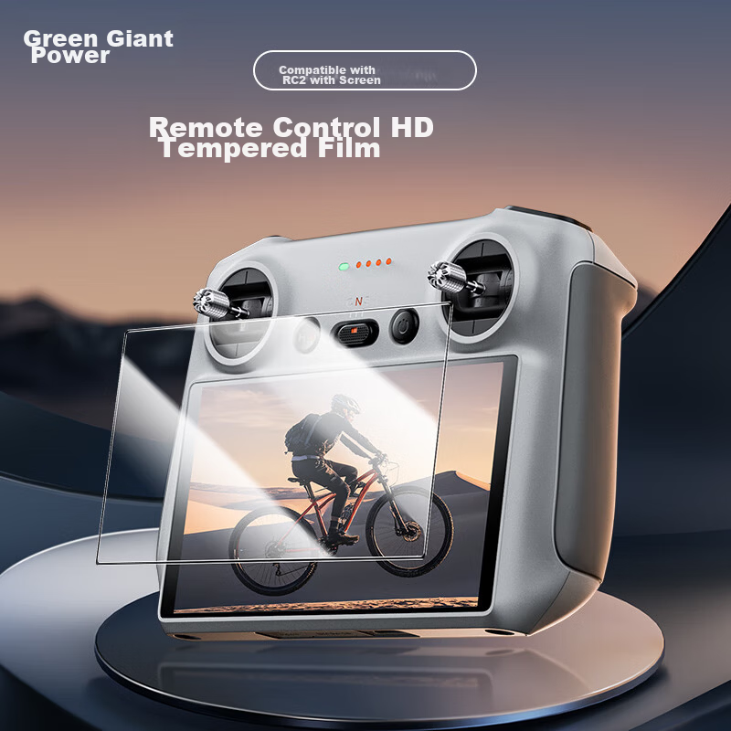 Llano Tempered Glass Screen Protector for DJI RC/RC2 Drones with Display Air 3S Air 3 Mini 4 3 Pro Mavic Mini 3 Pro