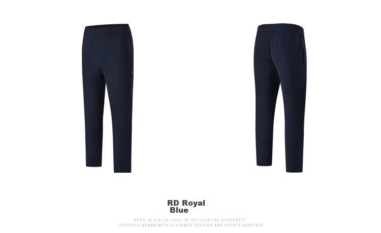 FILA Official Men's Knitted Basic Straight-Leg Fitness Sports Pants 27