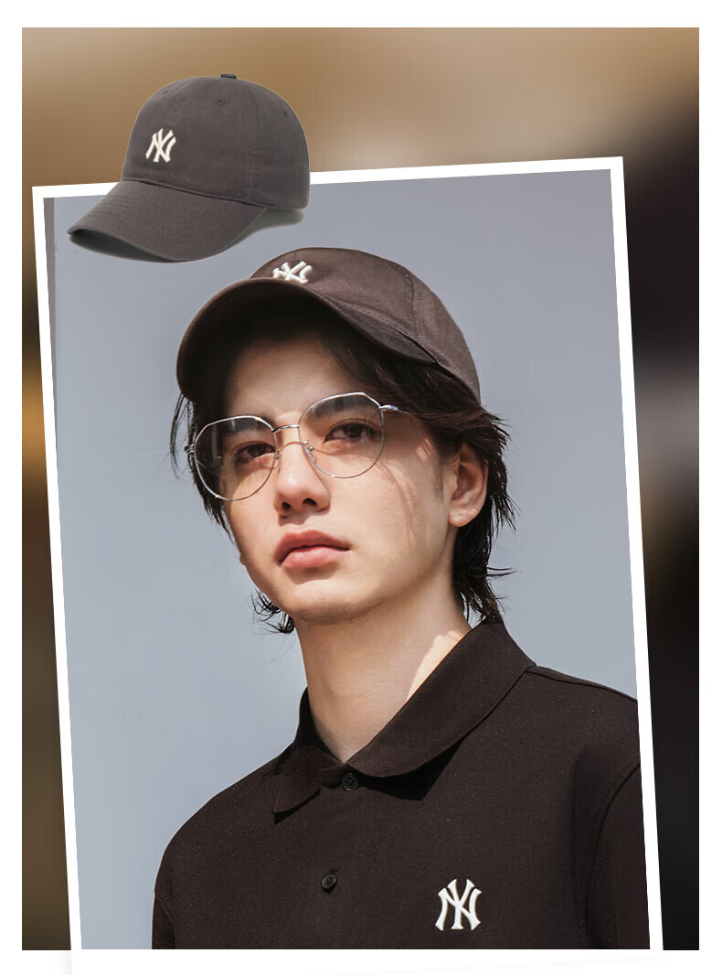 MLB Baseball Cap for Men And Women, Soft Top Sun Visor Hat, Birthday Gift, 3ACP7701N-07BKS 17