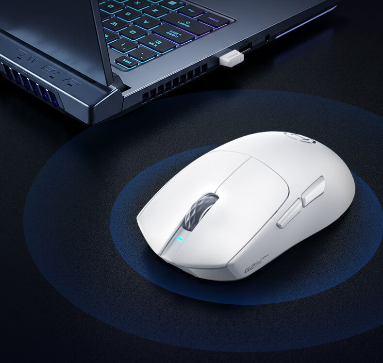 EDIFIER HECATE G2M PRO Wireless Wired Bluetooth Tri-Mode Gaming Office Mouse Dual Micro Switch Low Latency Lightweight Long Battery Life Blue 27