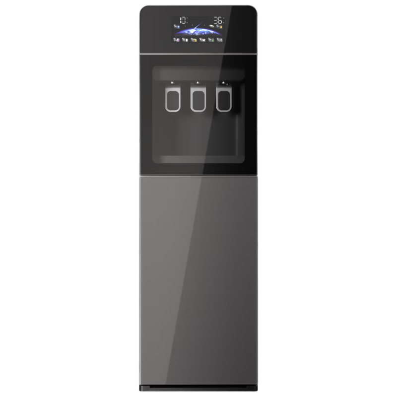 TRULIVA Home Water Dispenser Bottom-Load Bottled Water Cooler Hot and Cold Model 3021D Electric Kettle