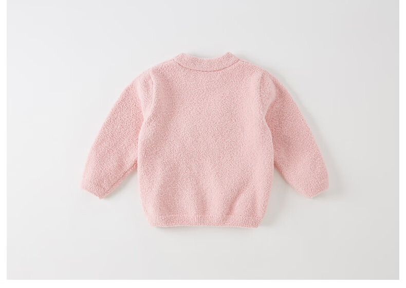 DAVE&BELLA Children's Sweater 2022 Autumn Winter Kids Chenille Knitwear Baby Girl Rainbow 73cm DB4224229 8