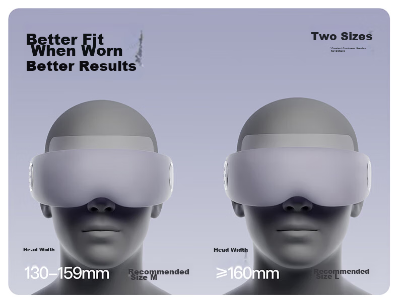 PGG Eye Massager E7 Steam Eye Mask Eye Care Device Hot Compress Eye Fatigue Relief Dry Eye Atomizer Christmas Gift for Girlfriend Birthday Men Gray National Subsidy 10