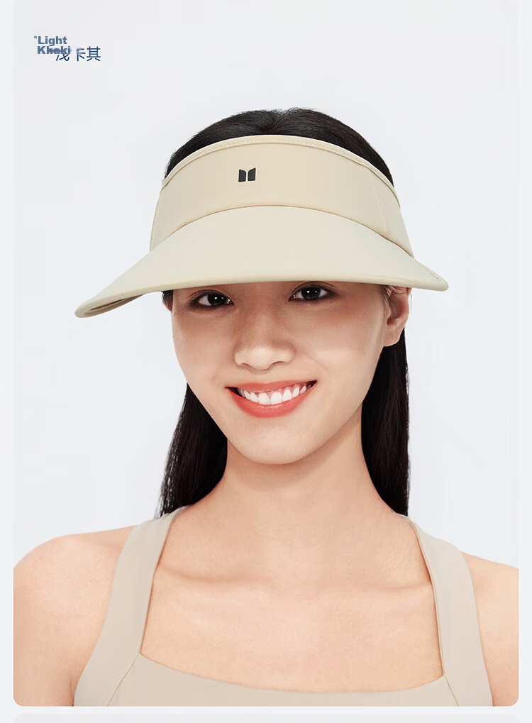 Moxun [Zhao Lusi Same Style] Wide Brim Open Top Sun Protection Hat for Women 2026 New Outdoor Cycling Sunshade Cap 18
