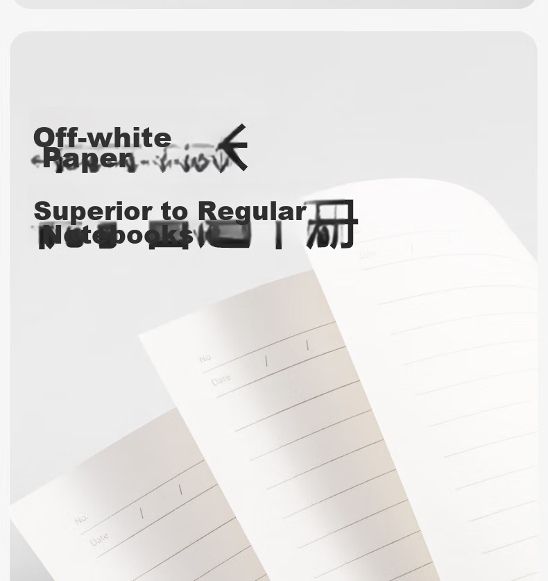 Deli B5/60 Sheets Lined Paper, Smooth Writing Paper, English Notebook, Wirebound Soft Cover Notebook for Homework And Notes, Study Supplies, Single Notebook WB560-P 11